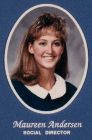 Beta Beta Chapter Composite Detail, Maureen Andersen, 1987-1988