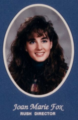 Beta Beta Chapter Composite Detail, Joan Marie Fox, 1987-1988