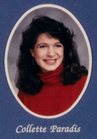 Beta Beta Chapter Composite Detail, Collette Paradis, 1987-1988