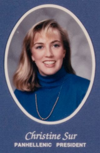 Beta Beta Chapter Composite Detail, Christine Sur, 1987-1988