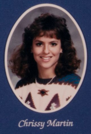 Beta Beta Chapter Composite Detail, Chrissy Martin, 1987-1988