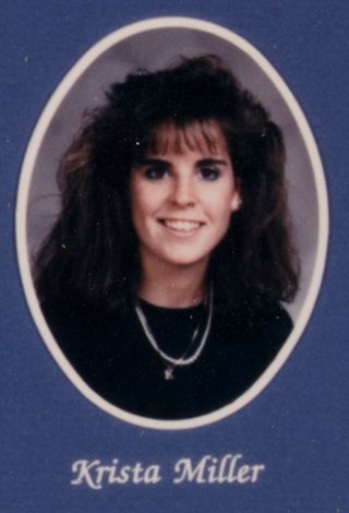 Beta Beta Chapter Composite Detail, Krista Miller, 1987-1988