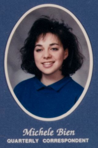 Beta Beta Chapter Composite Detail, Michele Bien, 1987-1988