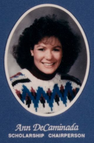 Beta Beta Chapter Composite Detail, Ann DeCaminada, 1987-1988