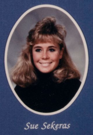 Beta Beta Chapter Composite Detail, Sue Sekeras, 1987-1988