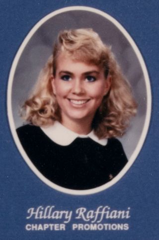 Beta Beta Chapter Composite Detail, Hillary Raffiani, 1987-1988