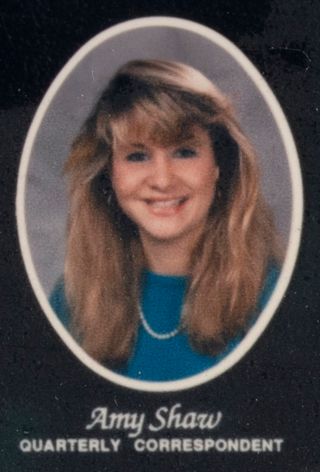 Beta Beta Chapter Composite Detail, Amy Shaw, 1988-1989