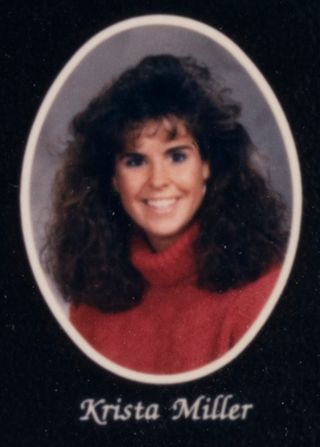 Beta Beta Chapter Composite Detail, Krista Miller, 1988-1989