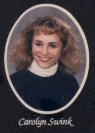 Beta Beta Chapter Composite Detail, Carolyn Swink, 1988-1989