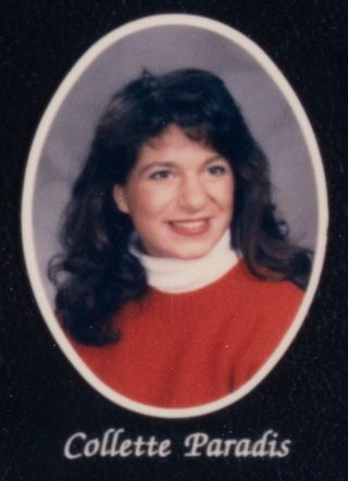 Beta Beta Chapter Composite Detail, Collette Paradis, 1988-1989