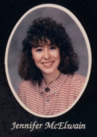 Beta Beta Chapter Composite Detail, Jennifer McElwain, 1988-1989