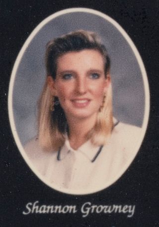 Beta Beta Chapter Composite Detail, Shannon Growney, 1988-1989