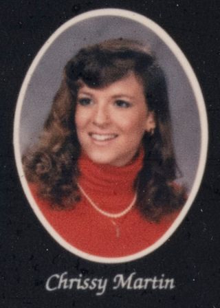 Beta Beta Chapter Composite Detail, Chrissy Martin, 1988-1989