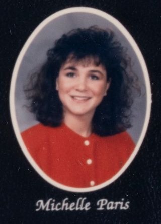 Beta Beta Chapter Composite Detail, Michelle Paris, 1988-1989