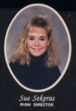 Beta Beta Chapter Composite Detail, Sue Sekeras, 1988-1989