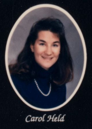 Beta Beta Chapter Composite Detail, Carol Held, 1988-1989