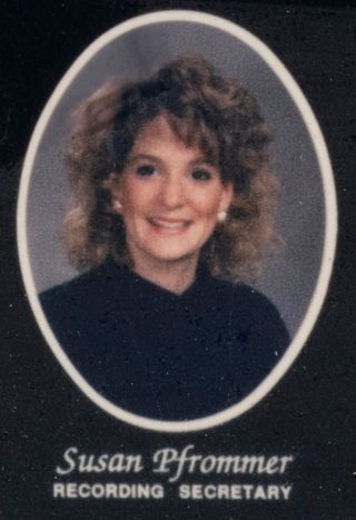 Beta Beta Chapter Composite Detail, Susan Pfrommer, 1988-1989