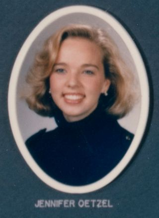 Beta Beta Chapter Composite Detail, Jennifer Oetzel, 1989-1990