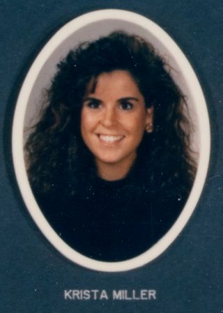 Beta Beta Chapter Composite Detail, Krista Miller, 1989-1990