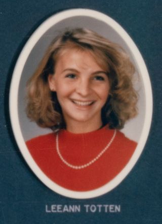 Beta Beta Chapter Composite Detail, Leeann Totten, 1989-1990