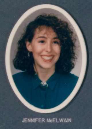 Beta Beta Chapter Composite Detail, Jennifer McElwain, 1989-1990