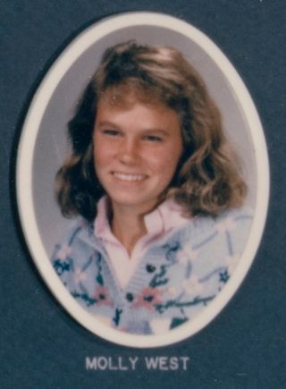 Beta Beta Chapter Composite Detail, Molly West, 1989-1990