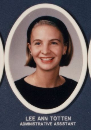 Beta Beta Chapter Composite Detail, Lee Ann Totten, 1990-1991