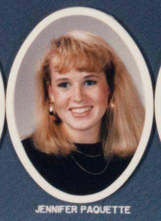 Beta Beta Chapter Composite Detail, Jennifer Paquette, 1990-1991