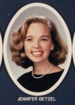 Beta Beta Chapter Composite Detail, Jennifer Oetzel, 1990-1991