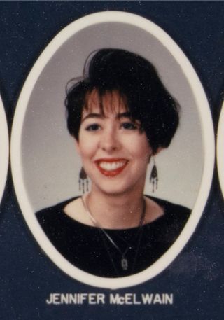 Beta Beta Chapter Composite Detail, Jennifer McElwain, 1990-1991