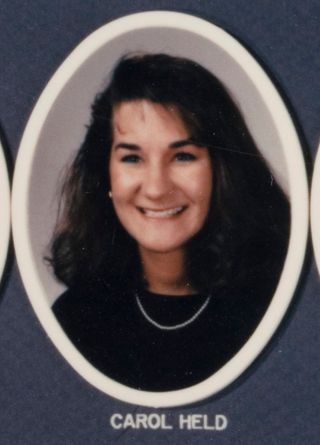 Beta Beta Chapter Composite Detail, Carol Held, 1990-1991