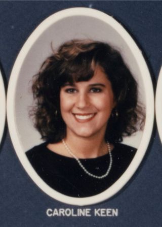 Beta Beta Chapter Composite Detail, Caroline Keen, 1990-1991