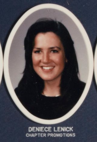 Beta Beta Chapter Composite Detail, Deniece Lenick, 1990-1991