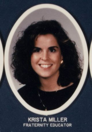 Beta Beta Chapter Composite Detail, Krista Miller, 1990-1991