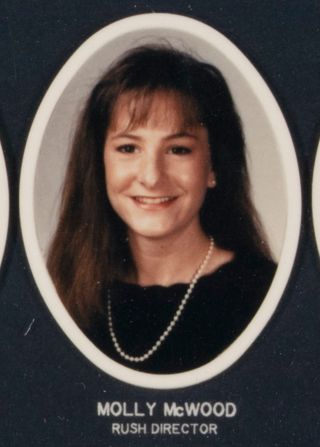 Beta Beta Chapter Composite Detail, Molly McWood, 1991-1992