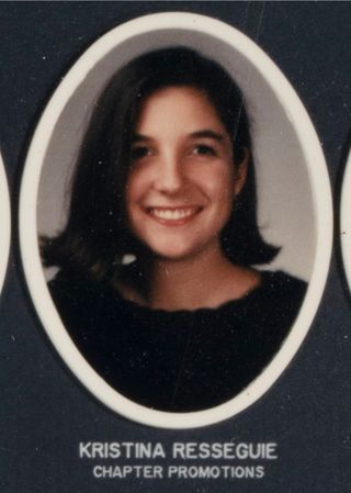 Beta Beta Chapter Composite Detail, Kristina Resseguie, 1991-1992