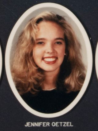 Beta Beta Chapter Composite Detail, Jennifer Oetzel, 1991-1992