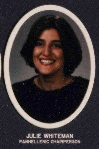 Beta Beta Chapter Composite Detail, Julie Whiteman, 1992-1993