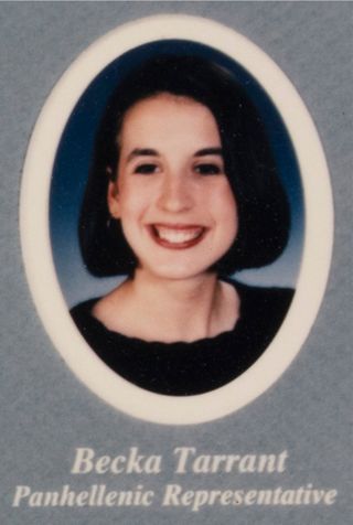 Beta Beta Chapter Composite Detail, Becka Tarrant, 1993-1994