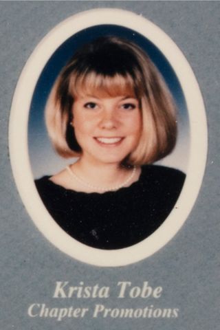 Beta Beta Chapter Composite Detail, Krista Tobe, 1993-1994