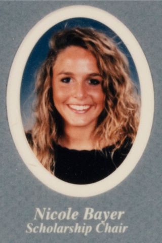 Beta Beta Chapter Composite Detail, Nicole Bayer, 1993-1994