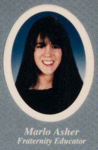 Beta Beta Chapter Composite Detail, Marlo Asher, 1993-1994