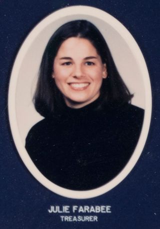 Beta Beta Chapter Composite Detail, Julie Farabee, 1994-1995