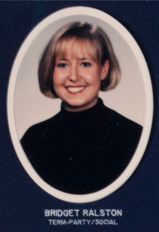 Beta Beta Chapter Composite Detail, Bridget Ralston, 1994-1995