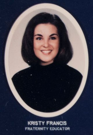 Beta Beta Chapter Composite Detail, Kristy Francis, 1994-1995