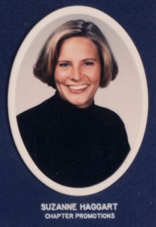 Beta Beta Chapter Composite Detail, Suzanne Haggart, 1994-1995