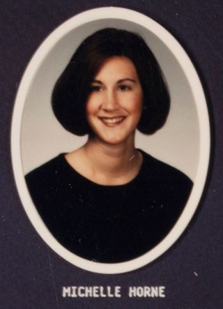 Beta Beta Chapter Composite Detail, Michelle Horne, 1995-1996