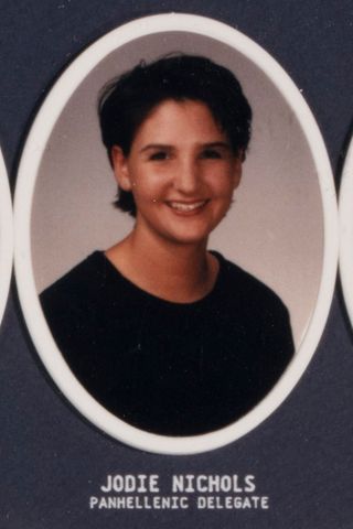 Beta Beta Chapter Composite Detail, Jodie Nichols, 1996-1997