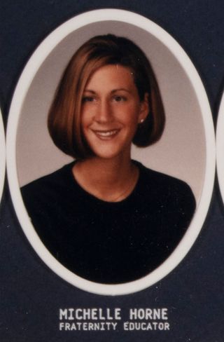 Beta Beta Chapter Composite Detail, Michelle Horne, 1996-1997