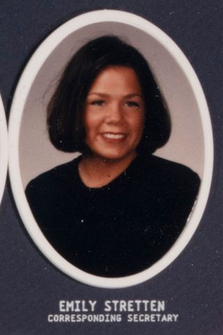 Beta Beta Chapter Composite Detail, Emily Stretten, 1996-1997